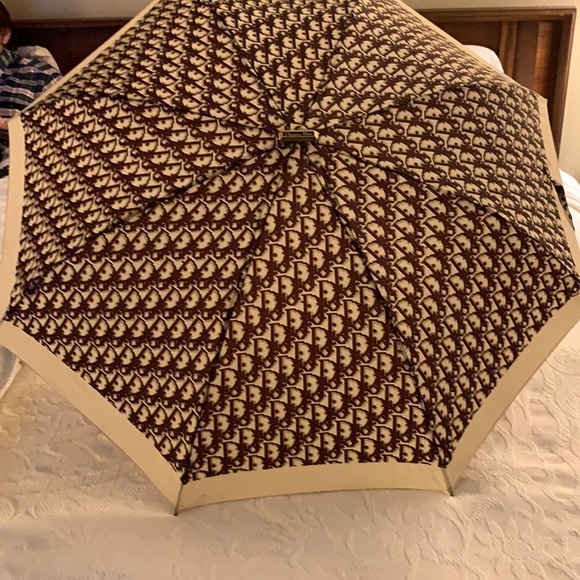 Accessories - Vintage Christian Dior compact umbrella